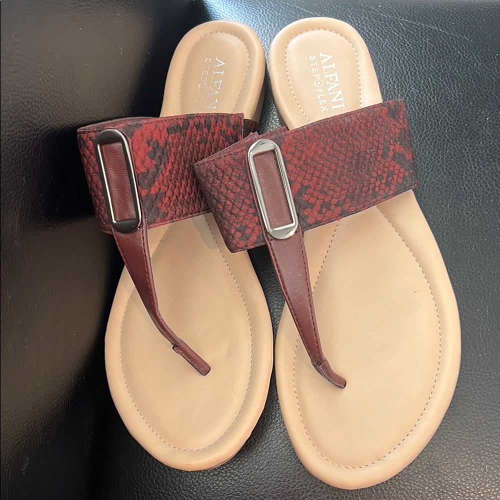 Alfani Women's Red Sandals